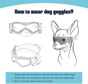 img 2 attached to Солнцезащитные очки PETLESO Goggles с регулируемой защитой