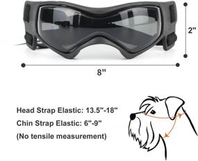 img 3 attached to Солнцезащитные очки PETLESO Goggles с регулируемой защитой