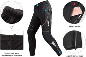 img 1 attached to Santic Cycling Windproof Trousers Athletic