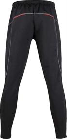 img 3 attached to Santic Cycling Windproof Trousers Athletic