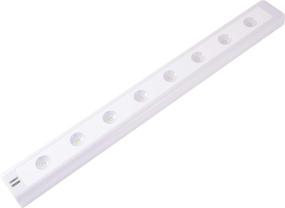 img 4 attached to 💡 GE Wireless LED Light Bar: 18" Bright White, Touch On/Off, Battery Operated – Easy Install for Under Cabinet Lighting