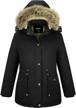 soularge womens winter utility jacket women's clothing for coats, jackets & vests logo