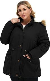 img 1 attached to Soularge Womens Winter Utility Jacket Women's Clothing for Coats, Jackets & Vests