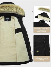 img 2 attached to Soularge Womens Winter Utility Jacket Women's Clothing for Coats, Jackets & Vests