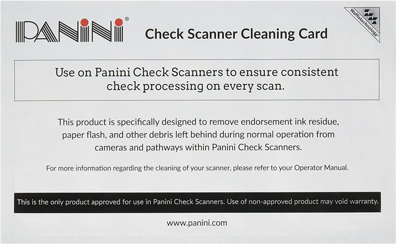 panini scanner cleaning featuring waffletechnology 로고