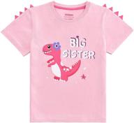 dinosaur-themed brothers' announcement: vibrant promotion of colorful boys' clothing logo