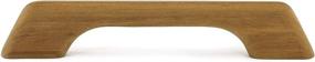 img 1 attached to 🪵 Whitecap Teak Handrail, One-Loop - 13" Length