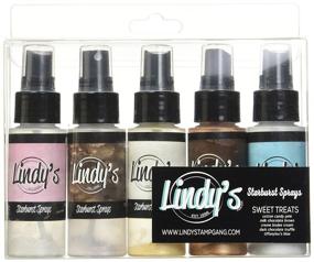 img 3 attached to 🌈 Lindy's Stamp Gang Starburst Spray Set - Sweet Treats Pack of 5, 2 oz