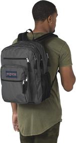 img 2 attached to JanSport Big Student Backpack Black Backpacks in Casual Daypacks