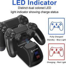 img 2 attached to 🎮 Zettaguard Dual Charging Station Charger - Optimized for PS4 Controller Charging