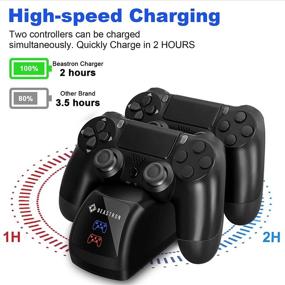 img 3 attached to 🎮 Zettaguard Dual Charging Station Charger - Optimized for PS4 Controller Charging