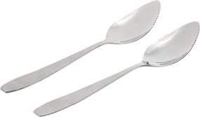 img 4 attached to 🥄 Fox Run 5689 Grapefruit Spoons: Stainless Steel, Set of 2 - Quality Fruit Eating Utensils