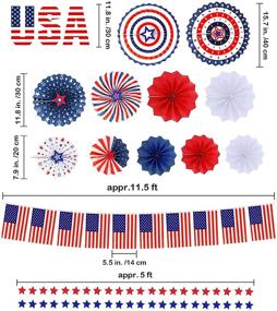 img 1 attached to Patriotic Decoration Assortment American Independence