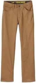 img 3 attached to LEE Boys Straight Fit Delancy Boys' Clothing for Jeans
