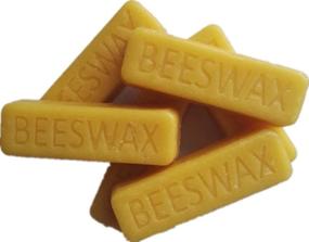 img 2 attached to 🐝 Beesworks 1oz Yellow Beeswax Bars - (Pack of 6) - 6oz in Total - Cosmetic Grade