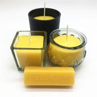 🐝 плитки пчелиного воска beesworks 1 унция желтого цвета - (упаковка из 6 штук) - всего 6 унций - косметического качества логотип