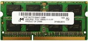 img 1 attached to 💾 Micron 4GB PC3-12800 DDR3 1600MHz Unbuffered Non-ECC RAM (MT16KTF51264HZ-1G6M1)