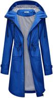 jasambac raincoat petite waterproof trench women's clothing in coats, jackets & vests logo