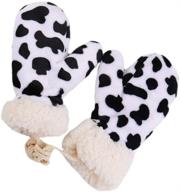 🧤 stay warm and adorable with kesyoo thickened mittens animal hanging logo