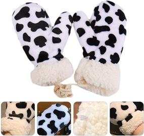 img 3 attached to 🧤 Stay Warm and Adorable with KESYOO Thickened Mittens Animal Hanging