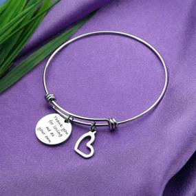 img 3 attached to BAUNA Stepmother Bracelet: Heartfelt Appreciation Gift for Loving Me As Your Own - Perfect Stepmother Gift from Daughter, Mother-in-Law Jewelry