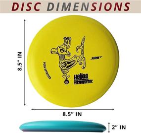 img 2 attached to 🥏 PINCKWILL Disc Golf Starter Set of 3: Frisbee Golf, Beginner Pack for Men, Women, and Kids - Outdoor Sport and Game, 3 Color Kit