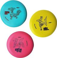 🥏 pinckwill disc golf starter set of 3: frisbee golf, beginner pack for men, women, and kids - outdoor sport and game, 3 color kit логотип