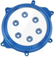 прозрачная крышка сцепления nicecnc blue engine, совместимая с suzuki drz400 2000-2004 drz400e 2000-2007 drz400s 2000-2022 drz400sm 2005-2022 логотип