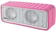 sylvania sp258-pink bluetooth mini speaker with silicon protective cover (pink) logo