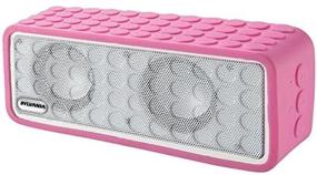 img 4 attached to Sylvania SP258-PINK Bluetooth Mini Speaker With Silicon Protective Cover (Pink)