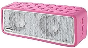 img 3 attached to Sylvania SP258-PINK Bluetooth Mini Speaker With Silicon Protective Cover (Pink)