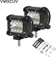 vwocuv triple driving lights pickup logo