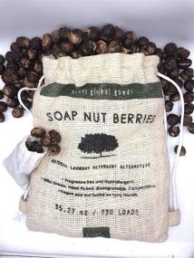 img 1 attached to 🌿 SoapNuts: Kind to Earth and Her Babies - Organic Alternative to Laundry Detergent, 2.2lbs of De-seeded Berries, Fragrance-Free, Sustainable & Hypoallergenic