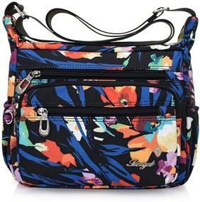 img 4 attached to 👜 Waterproof Women's Handbags & Wallets: Adjustable Shoulder Crossbody Messenger Bags