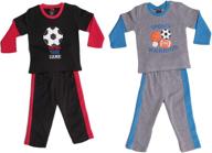 🔥 at the buzzer boys 2-piece fleece set bundle (pack of 2) logo