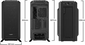 img 3 attached to be quiet! Silent Base 802 Black: Mid-Tower ATX with Sound Insulation and Pre-Installed Pure Wings 2 Fans