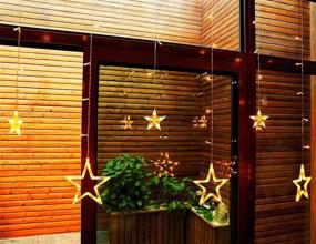 img 2 attached to Decem Waterproof Decoration Christmas 12Star 138Led