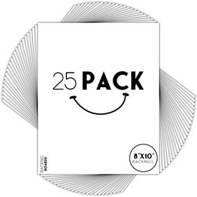 img 4 attached to Golden State Art, Pack of 25, 8x10 Backerboards for Framing. Includes 25 Backing Boards - Ideal for Framing Projects