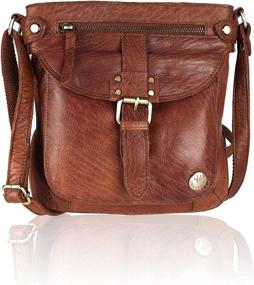 img 3 attached to 👜 LEDERBUCK Women's Leather Crossbody Handbags and Wallets – Ideal Purses for Satchels