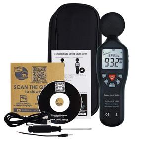 img 3 attached to 🔊 Professional 30DB-130DB Backlight Measuring Instrument: Accurate Sound Level Monitor
