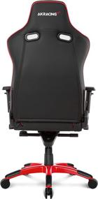 img 2 attached to AKRacing AK RD Masters Series Pro Luxury XL Gaming Chair in Vibrant Red for Ultimate Gaming Experience