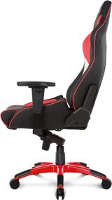 img 1 attached to AKRacing AK RD Masters Series Pro Luxury XL Gaming Chair in Vibrant Red for Ultimate Gaming Experience