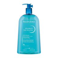 🚿 bioderma atoderm hydrating shower gel: moisturizing face and body cleanser for normal to dry sensitive skin - effective body wash logo