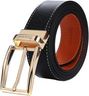 tonywell leather reversible removable rotated men's accessories: versatile and stylish choices for every occasion logo