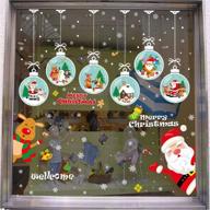 christmas removable stickers reindeer decoration logo