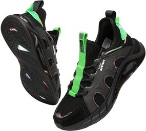 img 4 attached to Кроссовки Athletic Walking Running Fashion Sneaker Men's Shoes