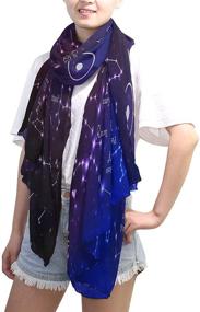 img 1 attached to ZOEO Elegant Constellation Universe Lightweight Women's Accessories