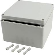 uxcell 200mm dustproof junction enclosure industrial electrical for wiring & connecting logo