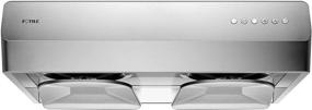 img 4 attached to 🔥 FOTILE Pixie Air UQS3001 30” Stainless Steel Under Cabinet Range Hood with 800 CFMs, LED Lights, and Dual AC Motors: Ultimate Kitchen Exhaust Vent