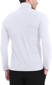 img 2 attached to 🧣 Yostylish Men's Thermal Underwear Set - Soft Long Johns with Fleece Lining, Warm Base Layer Top & Bottom